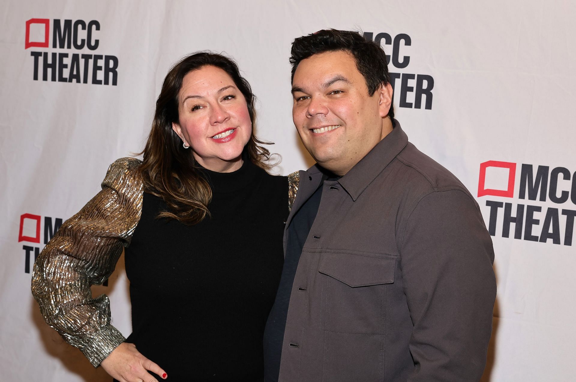 Kristen Anderson-Lopez, Robert Lopez at "The Connector" Company Celebration (Image Source: Getty)